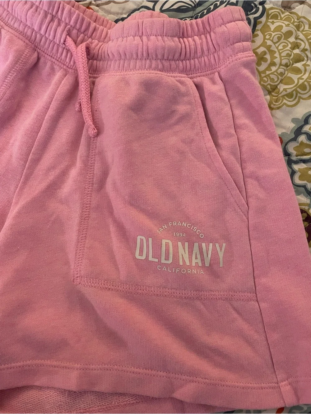 Old Navy Light Pink Girls' Drawstring Shorts